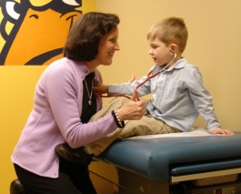 Doctor and patient - Toledo Pediatricans